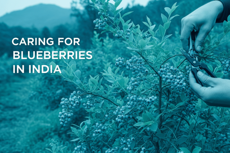 Blueberry Planting & Care in Indian Climate: Challenges & Tips